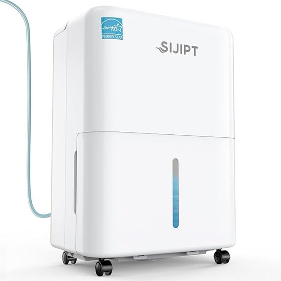 80-Pint Dehumidifier with Pump and Timer