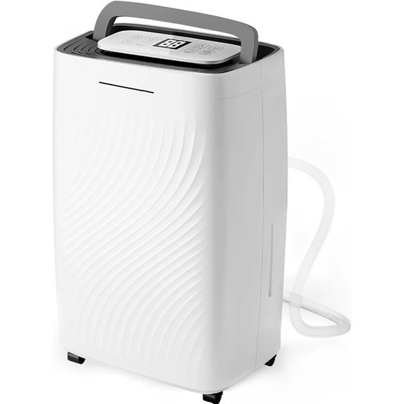 5500 Sq.Ft Dehumidifier with Air Purifier and Drain