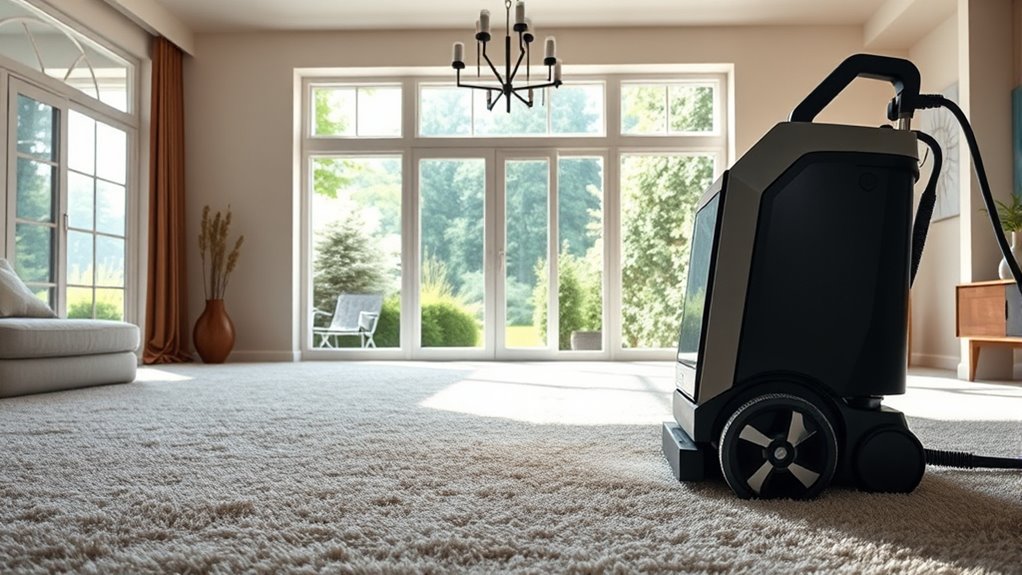 large home carpet cleaning considerations