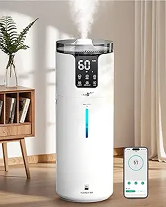 16L Smart Humidifier for Large Rooms and Whole House