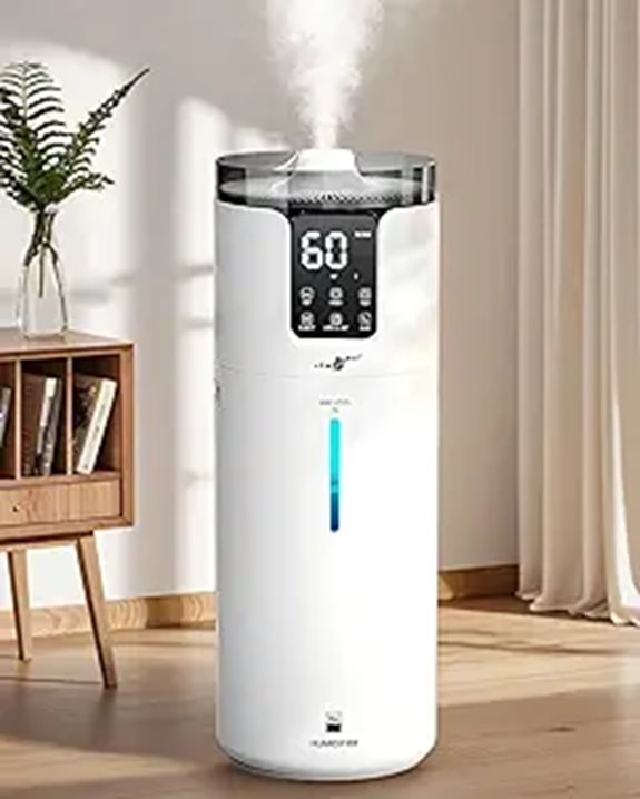 Large Room Humidifier with Night Light and Extension