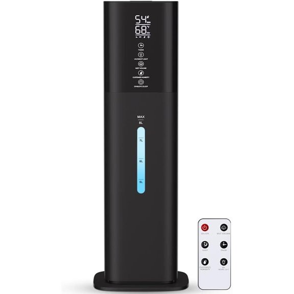 Large Room Ultrasonic Humidifier with Lights and Timer