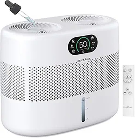 Reusable Wick Evaporative Humidifier for Large Room