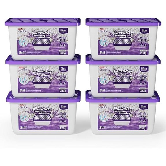 W&E Choice Lavender Moisture Absorber & Dehumidifier