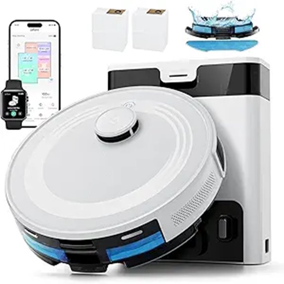 Lefant LiDAR Robot Vacuum & Mop with Self-Emptying