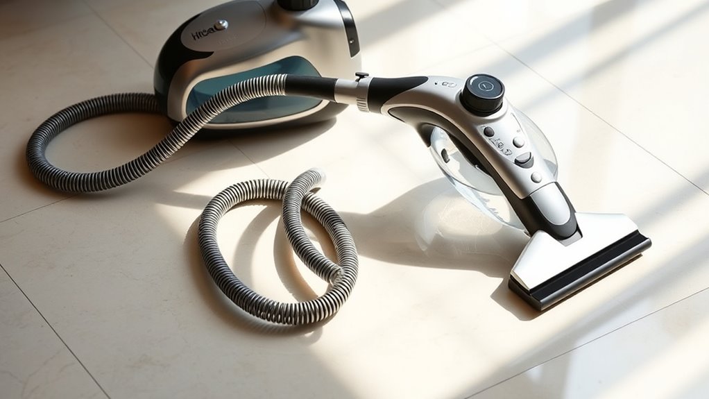 long hose cleaning considerations