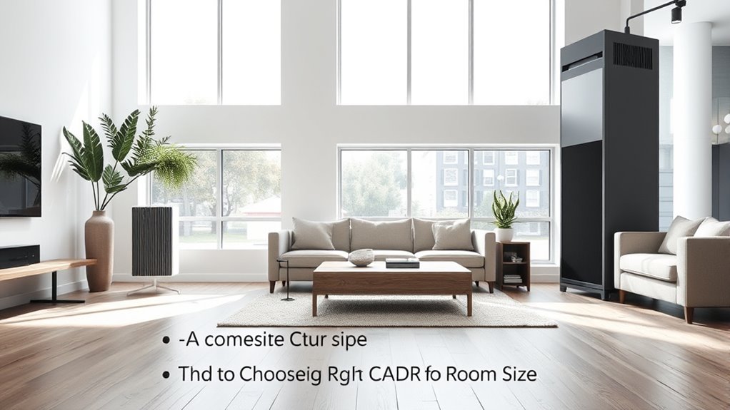 match cadr to room size