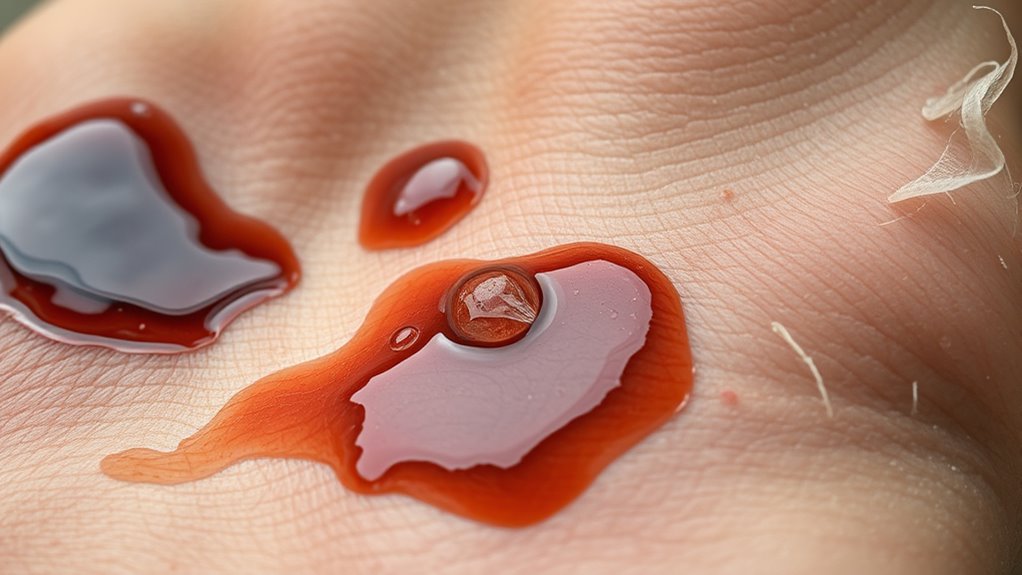 moisture causes skin irritation