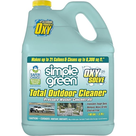 Simple Green Oxy Solve Total Outdoor Pressure Washer Cleaner – 1 Gal