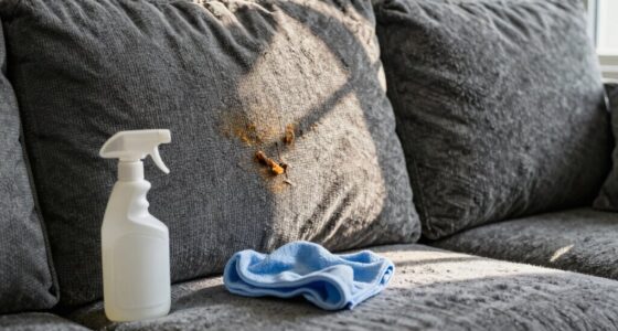 over wetting microfiber couch