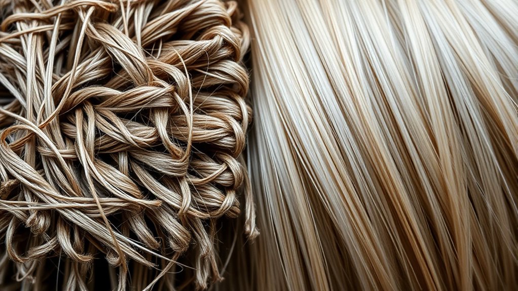 pet hair texture and management