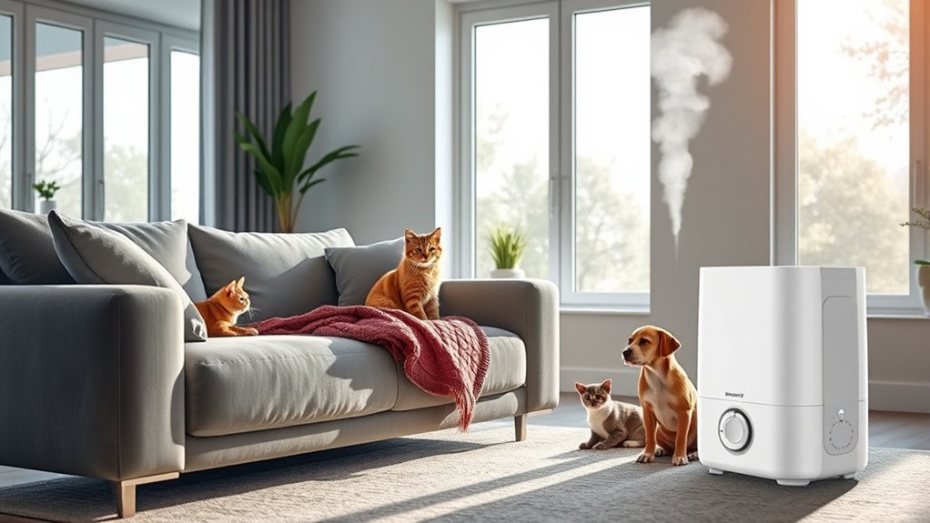 pet safe humidifier features