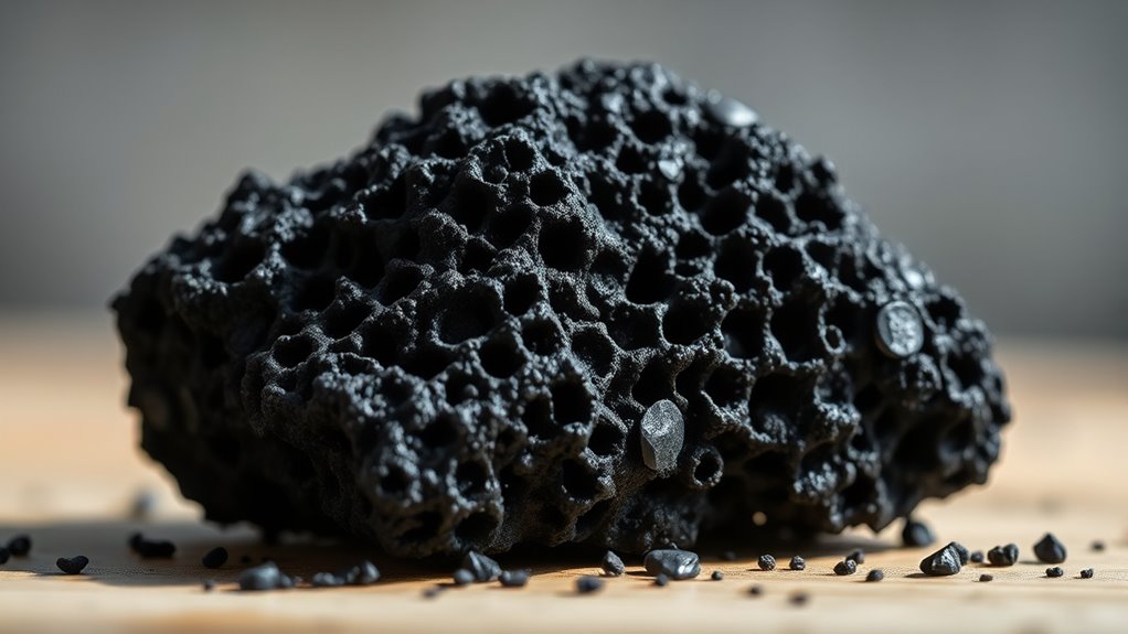 porous structure and activation