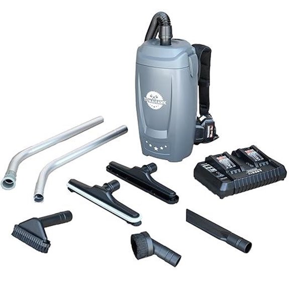 Tomahawk 18V Battery Backpack Vacuum for Cleaning