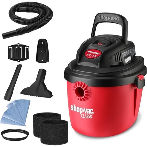 Shop-Vac 2.5 Gallon Wet/Dry Portable Vacuum