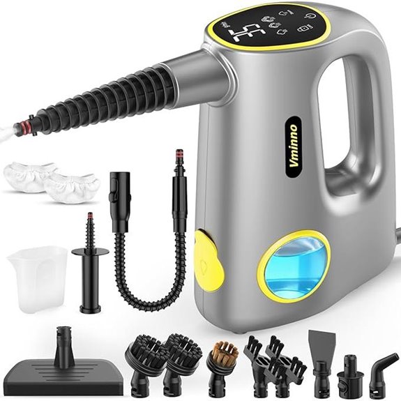 Handheld Steam Cleaner with Accessories for Home Use