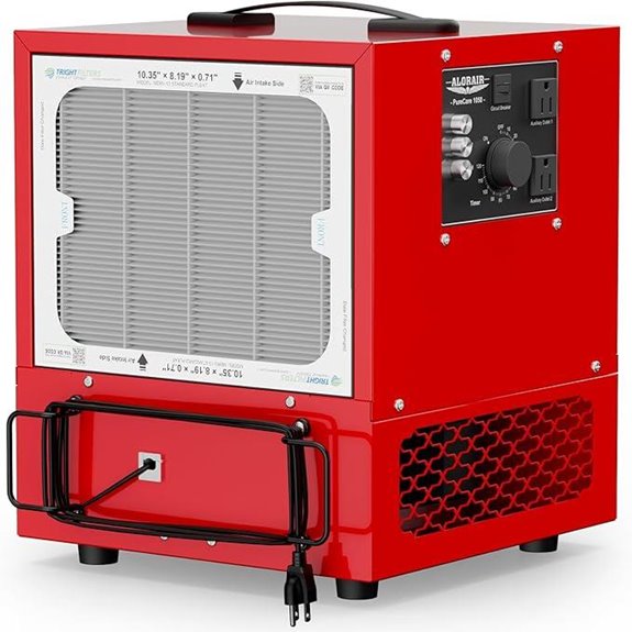 ALORAIR Portable Dust Collector with Vortex Fan