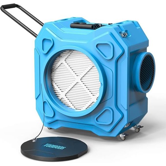 Portable HEPA Air Scrubber with 3-Stage Filtration