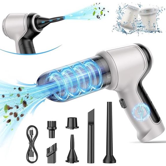 Cordless Handheld Vacuum Cleaner with HEPA Filter