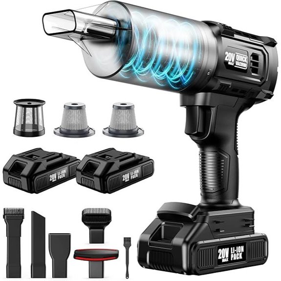 Cordless Handheld Vacuum Cleaner with Strong Suction