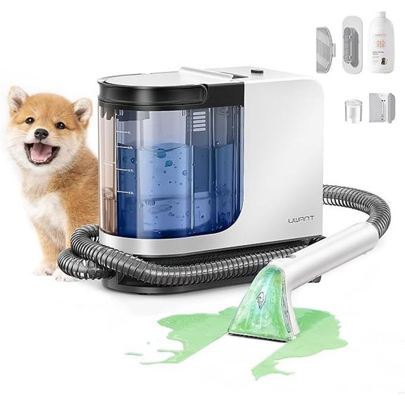 Uwant Portable Carpet & Upholstery Cleaner with Self-Cleaning