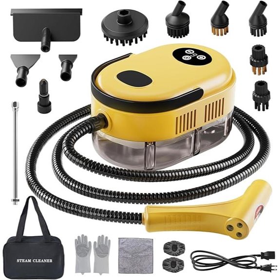 Handheld Steam Cleaner for Home & Car Cleaning