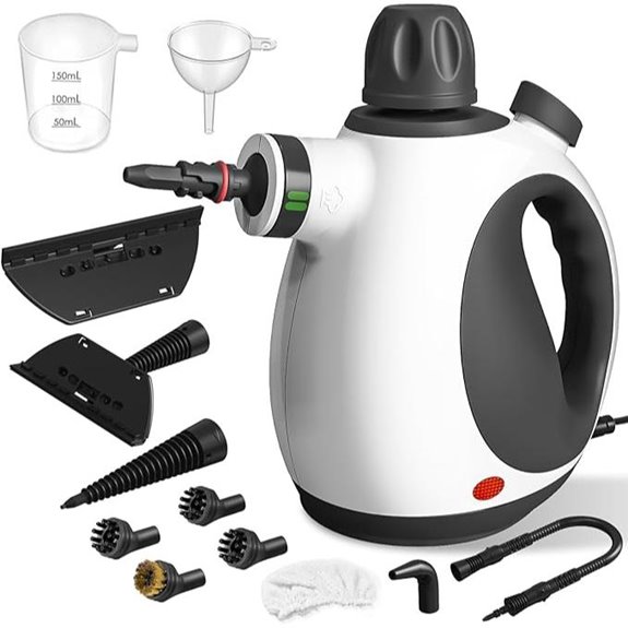 Handheld Steam Cleaner with 12 Accessories