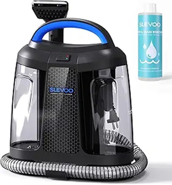 Portable Carpet Cleaner with Strong Suction and Spot Remover