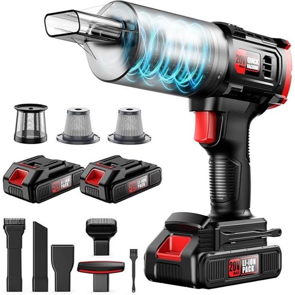 Cordless Handheld Vacuum Cleaner with Strong Suction