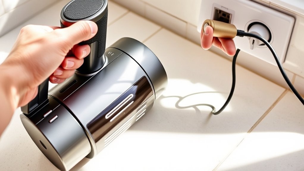 power off and unplug