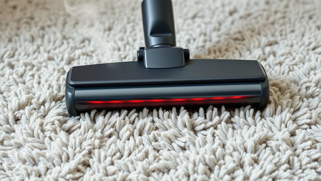 powerful adjustable carpet vacuum