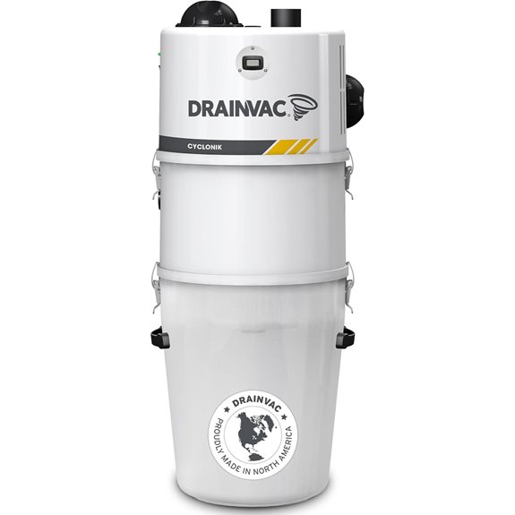 Drainvac 3HP Commercial Central Vacuum System