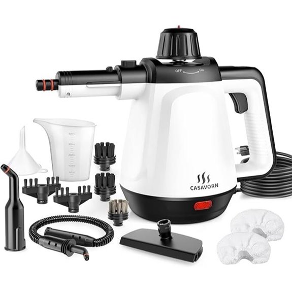 1200W Handheld Steam Cleaner with 12 Accessories