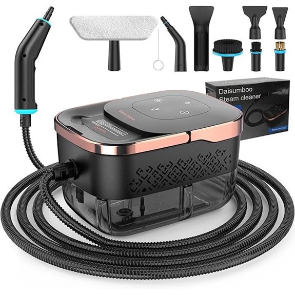 Heavy Duty 2500W Handheld Steam Cleaner with Attachments