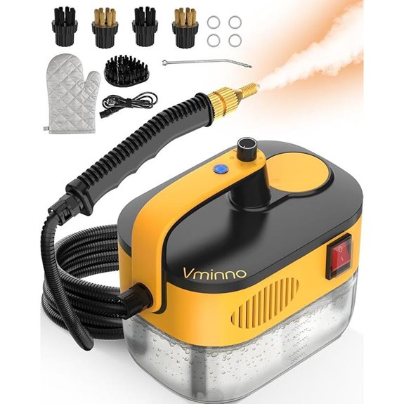 Heavy Duty Steam Cleaner with Accessories