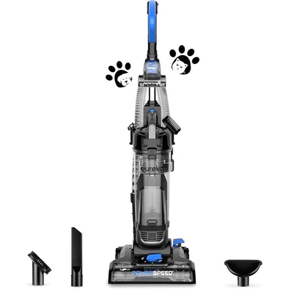 Eureka PowerSpeed Upright Vacuum for Home & Pets