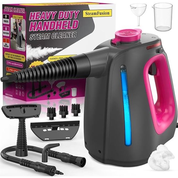 Heavy Duty Handheld Steam Cleaner with Accessories
