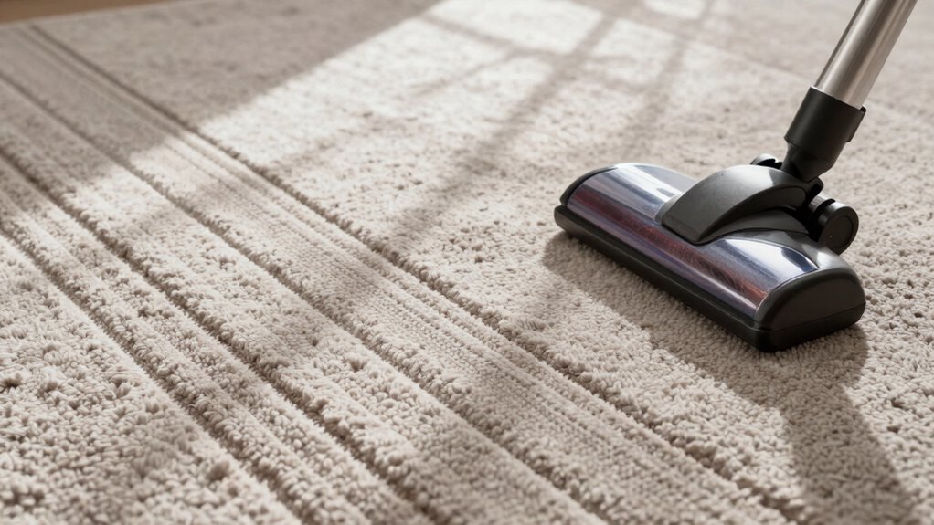prevent carpet vacuum tracks