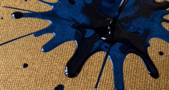 prevent ink spread with solvents