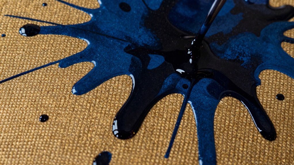 prevent ink spread with solvents