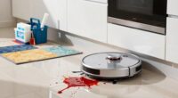prevent robot vacuum smearing