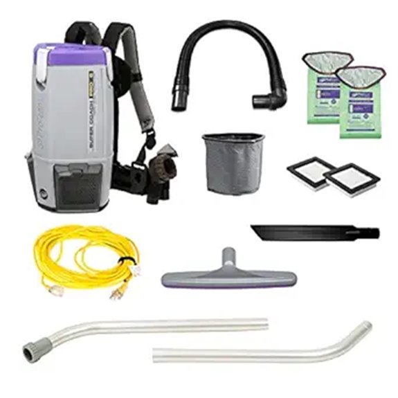 ProTeam Super Coach Pro 6 Backpack Vacuum Kit