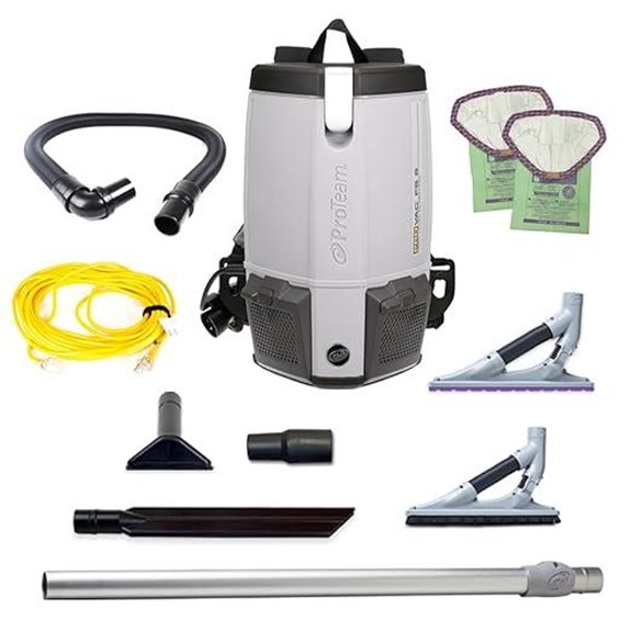 ProTeam ProVac FS 6 Backpack Vacuum Kit
