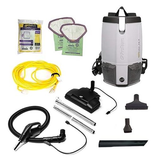 ProTeam ProVac FS 6 Backpack Vacuum Kit