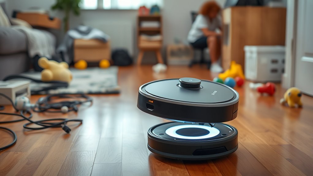 proper docking station placement