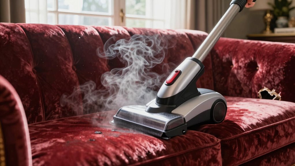 proper steam cleaning precautions