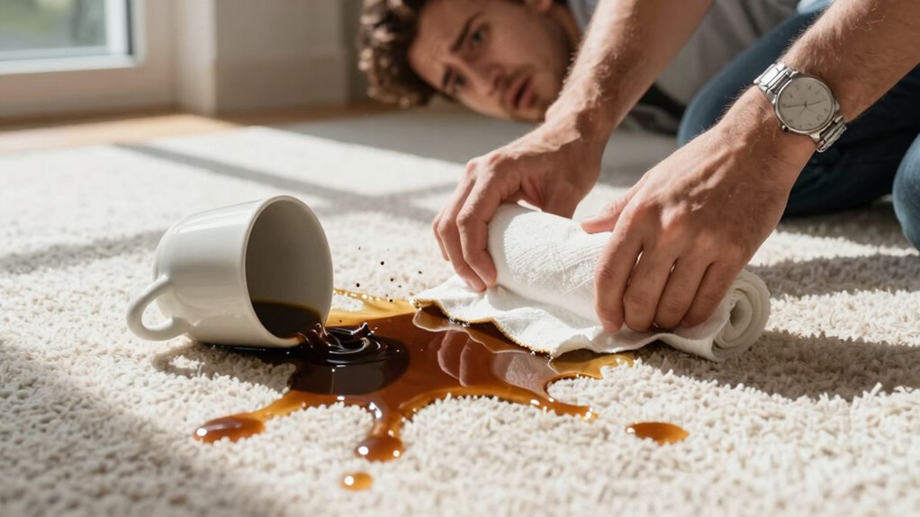 quick carpet spill solution