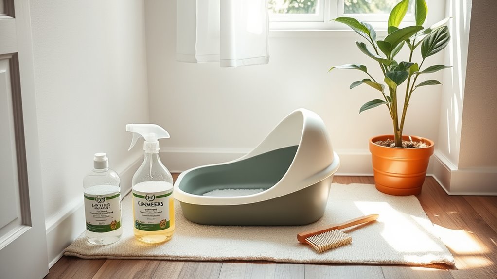 regular thorough odor control cleaning