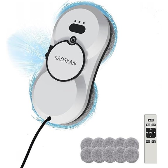 Automatic Window Cleaning Robot with Remote Control