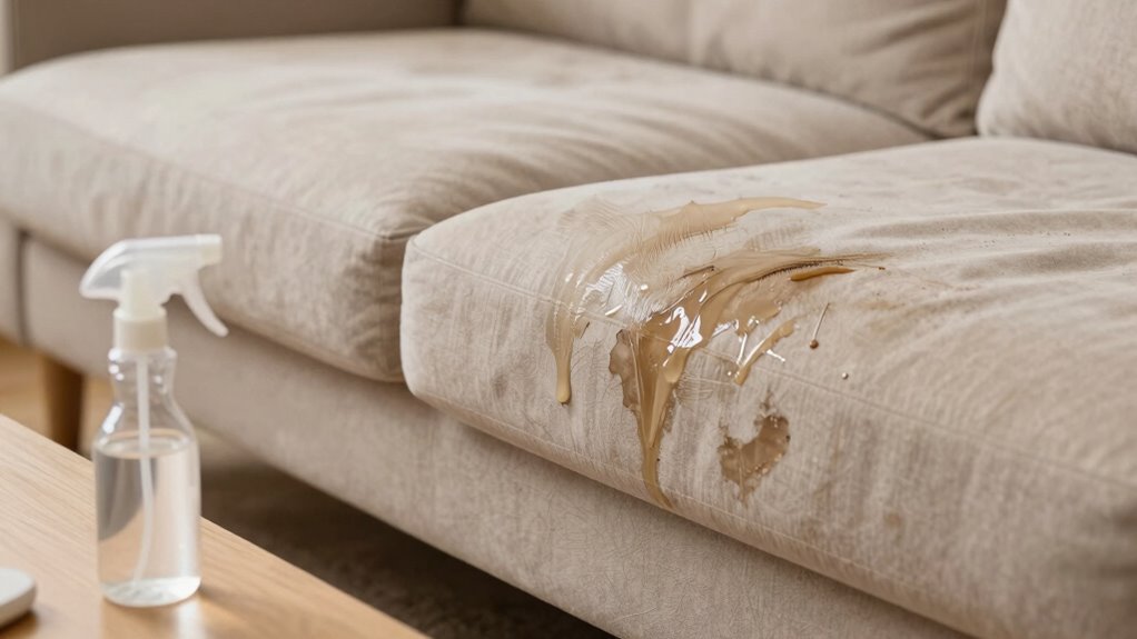 removing dog drool stains